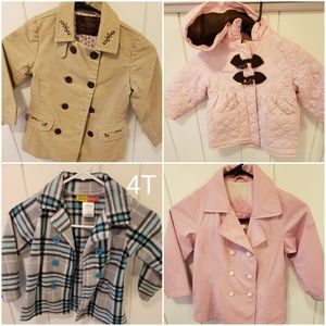 Girls 4t coat bundle